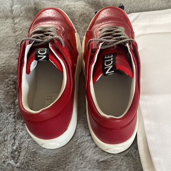 MONCLER Red Sneakers MEN!! - Picture 2 of 3